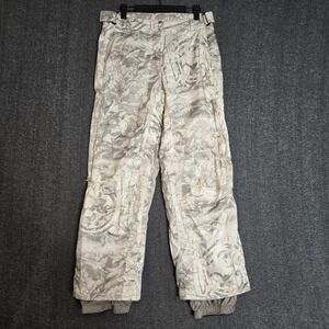 Women's Obermeyer Storm Snow Pants Nature Leaf Camo Sz 6 Ski Winter Snow